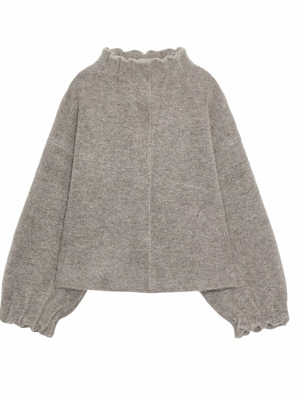 NWOT Zara Knit Bomber Jacket